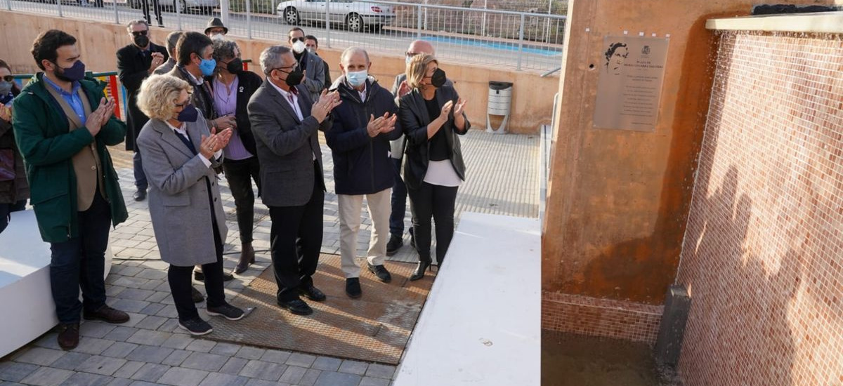 María Cegarra, poeta y profesora de Industriales, da nombre a la nueva plaza del Monte Sacro